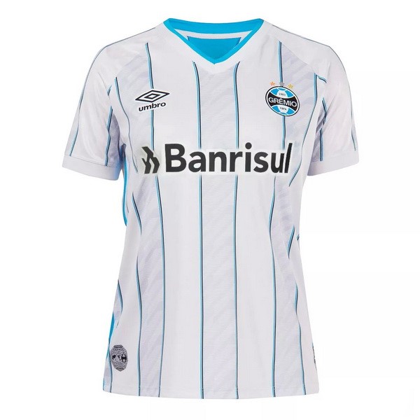 Camiseta Grêmio FBPA 2ª Mujer 2020/21 Blanco